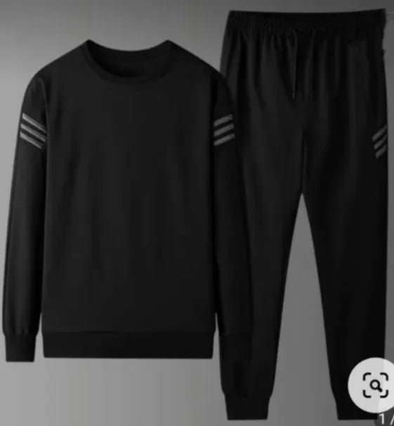 Full Sleeves Winter Palin shirt and Trousers Tracksuits For Men's And Women's Gym Wear ,Running