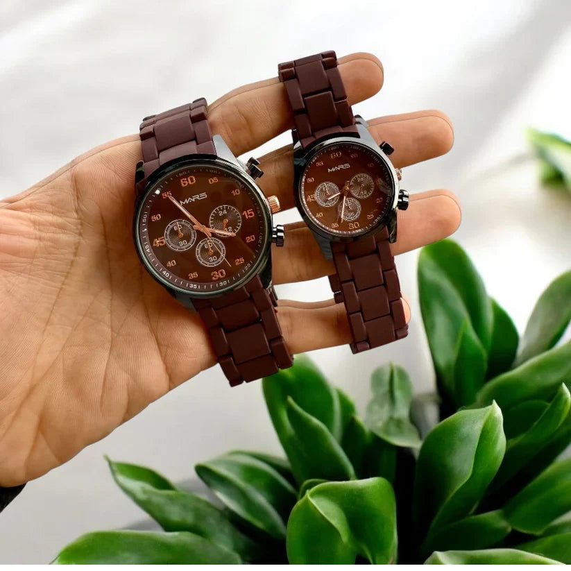 Premium Quality His & Her Couple Watch