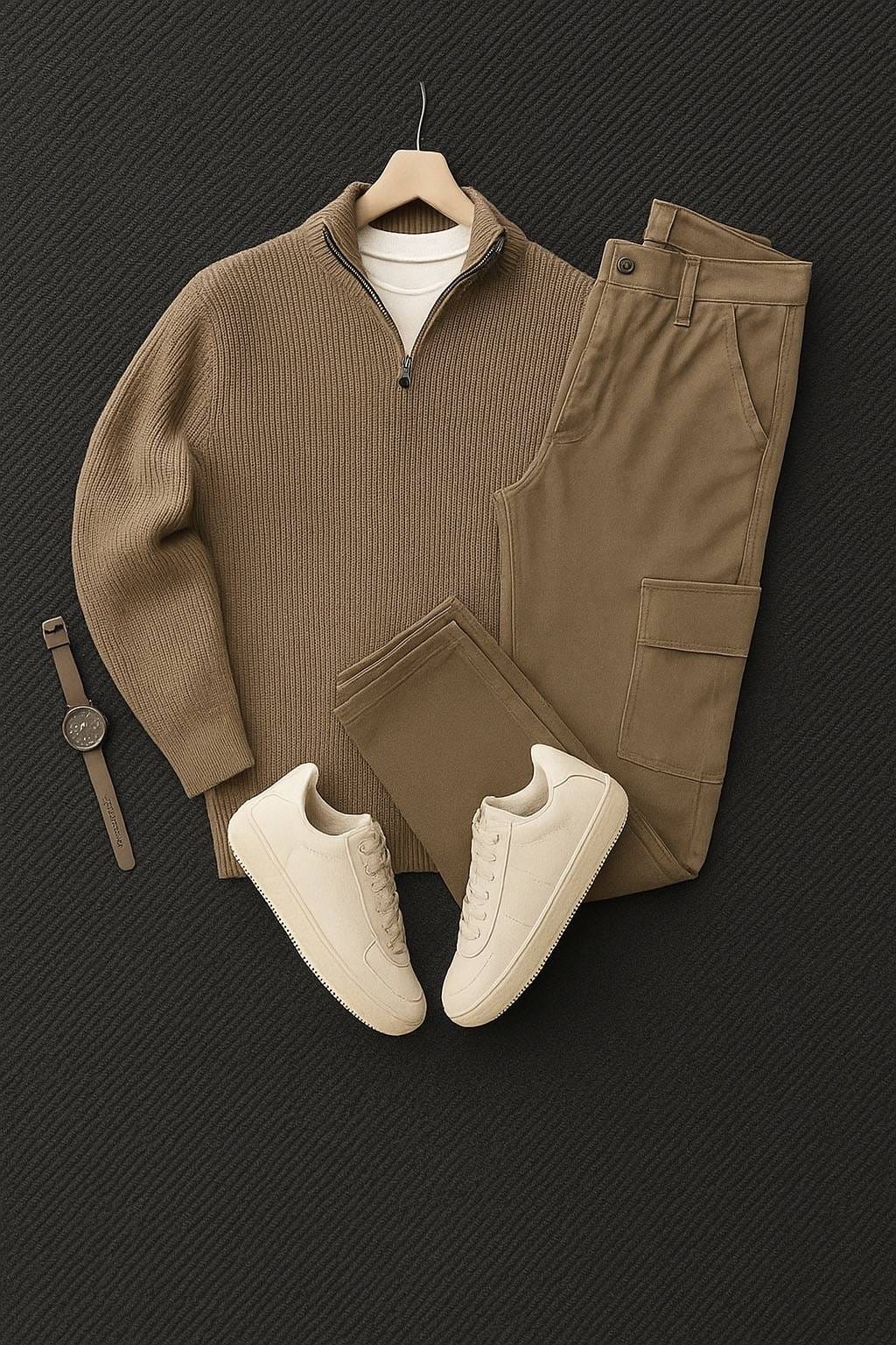 Winter Trouser & Shirt Set for Men & Boys