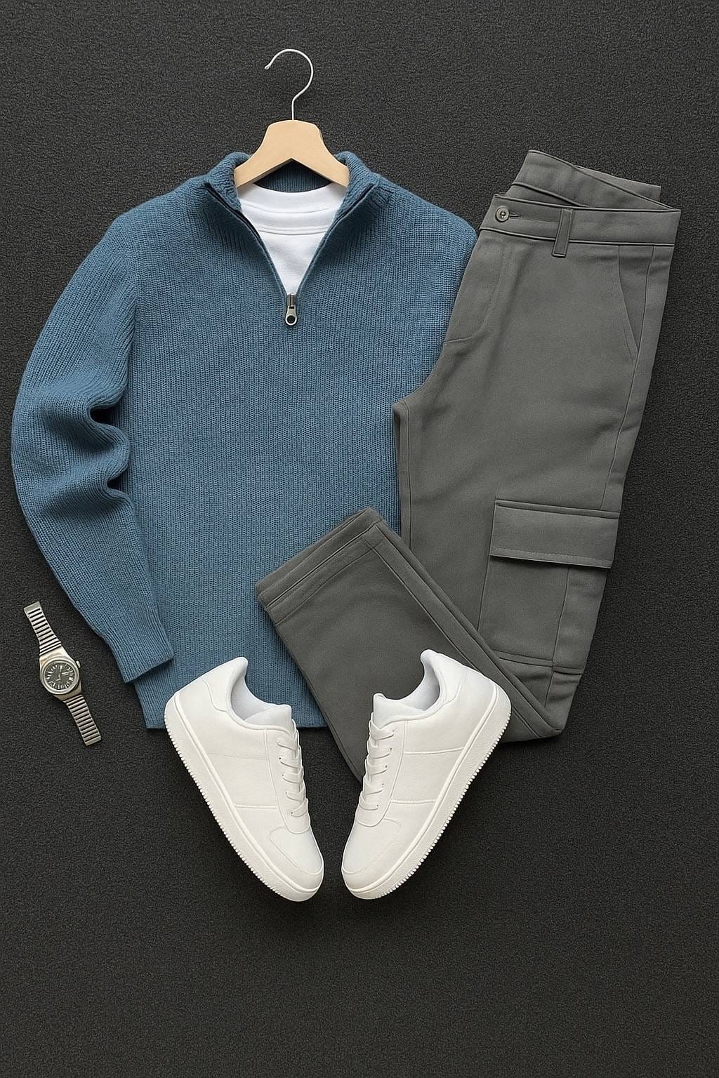 Winter Trouser & Shirt Set for Men & Boys